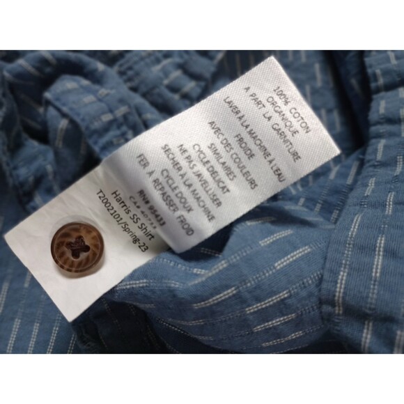 Toad & Co. Short Sleeve Button Up Size XL - Picture 5 of 10